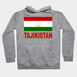 The Pride of Tajikistan - Tajikistani Flag Design Hoodie